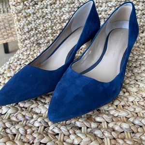 Banana Republic blue suede pumps